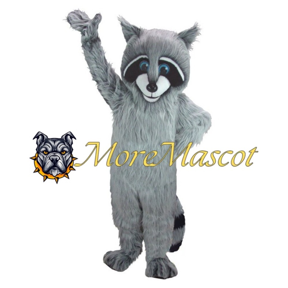 Plush Raccoon Mascot Costume