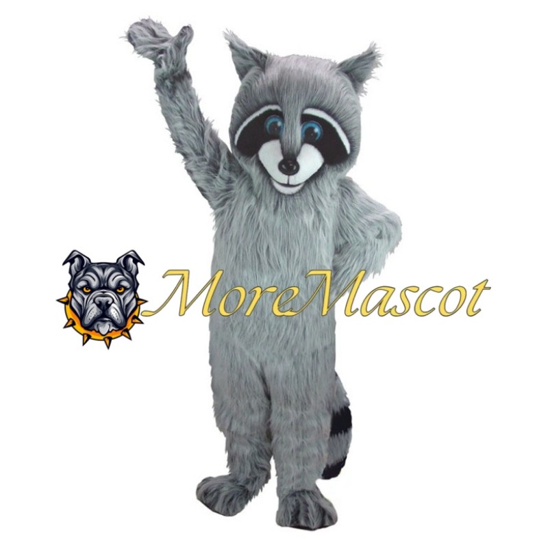 Plush Raccoon Mascot Costume