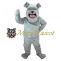 Adult Gray Bulldog Mascot Costume