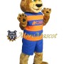 Superb Brown Panther Mascot Costume