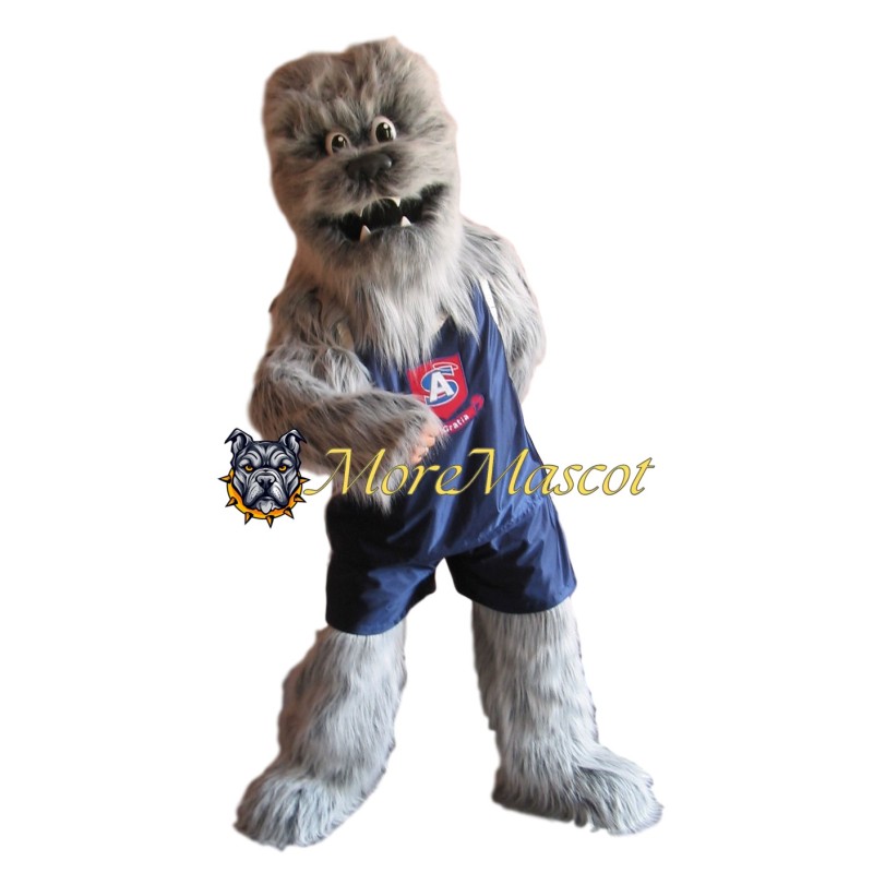 Superb Plush Dog Mascot Costume