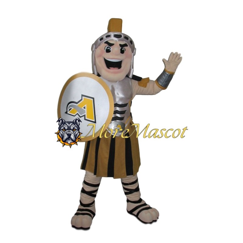 Friendly Warrior Mascot Costume