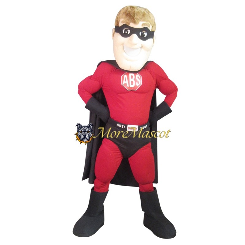 Muscle Power Superman Mascot Costume