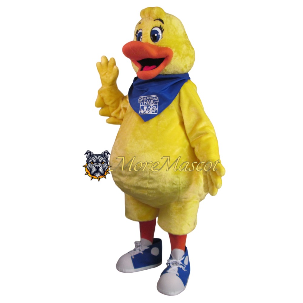 Superb Friendly Duck Mascot Costume