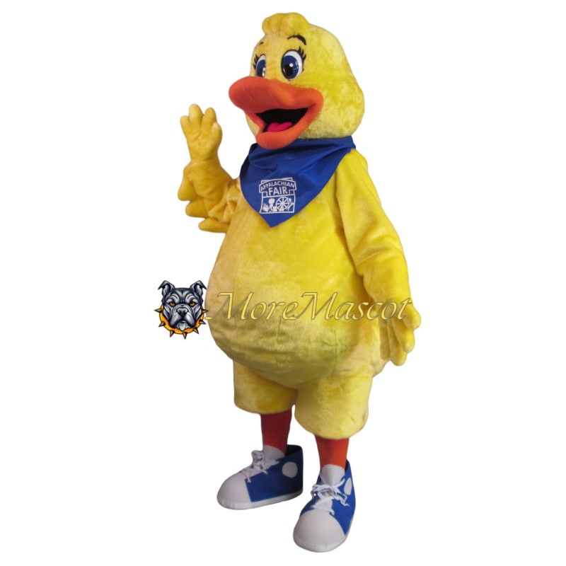 Superb Friendly Duck Mascot Costume