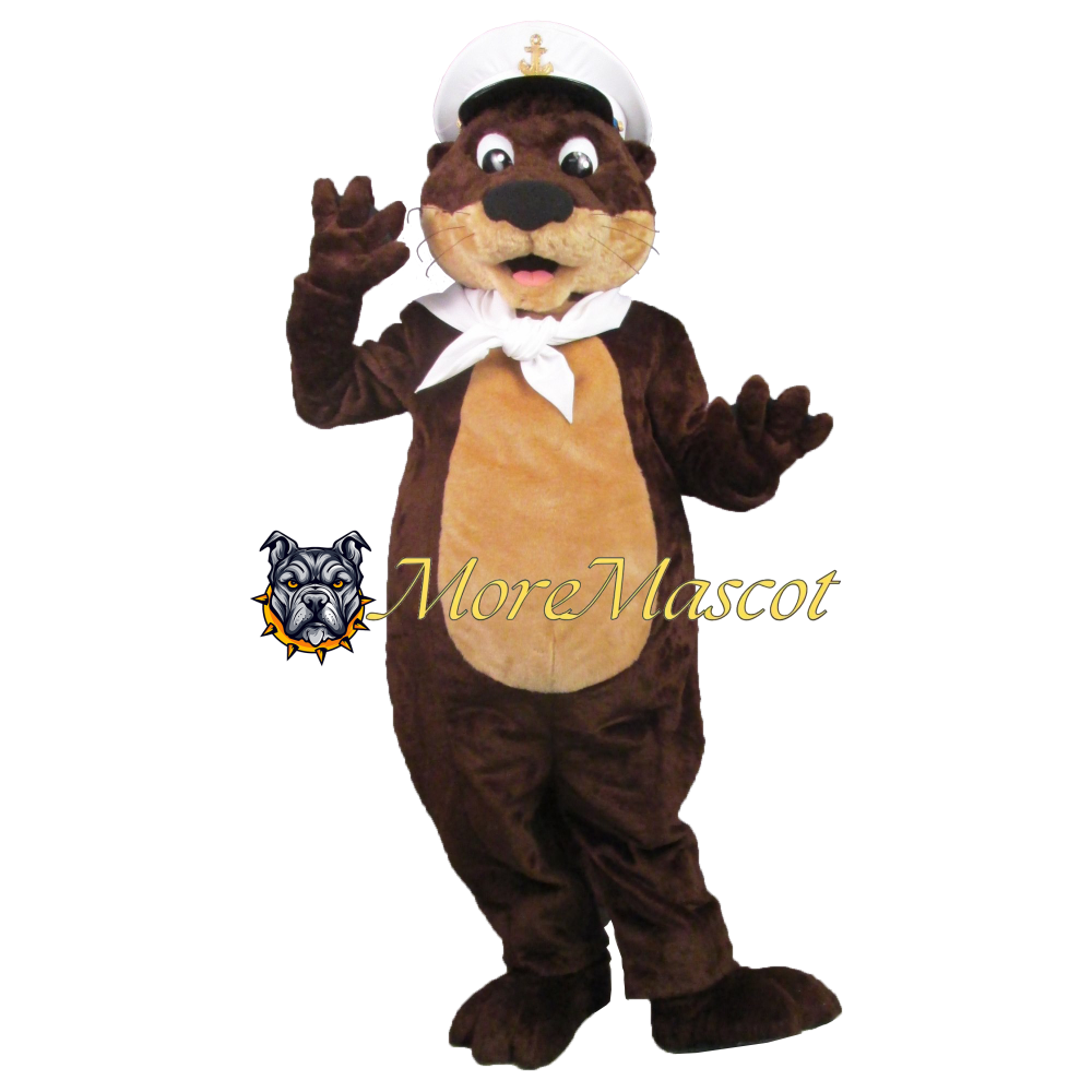 Captain Beaver Mascot Costume