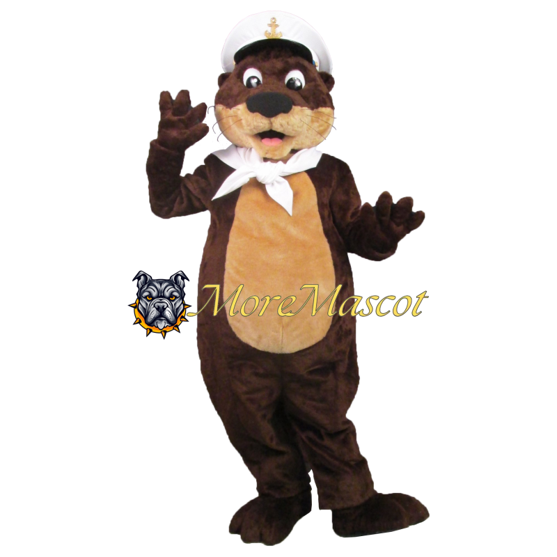 Captain Beaver Mascot Costume