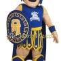 Blue Titan Warrior Mascot Costume