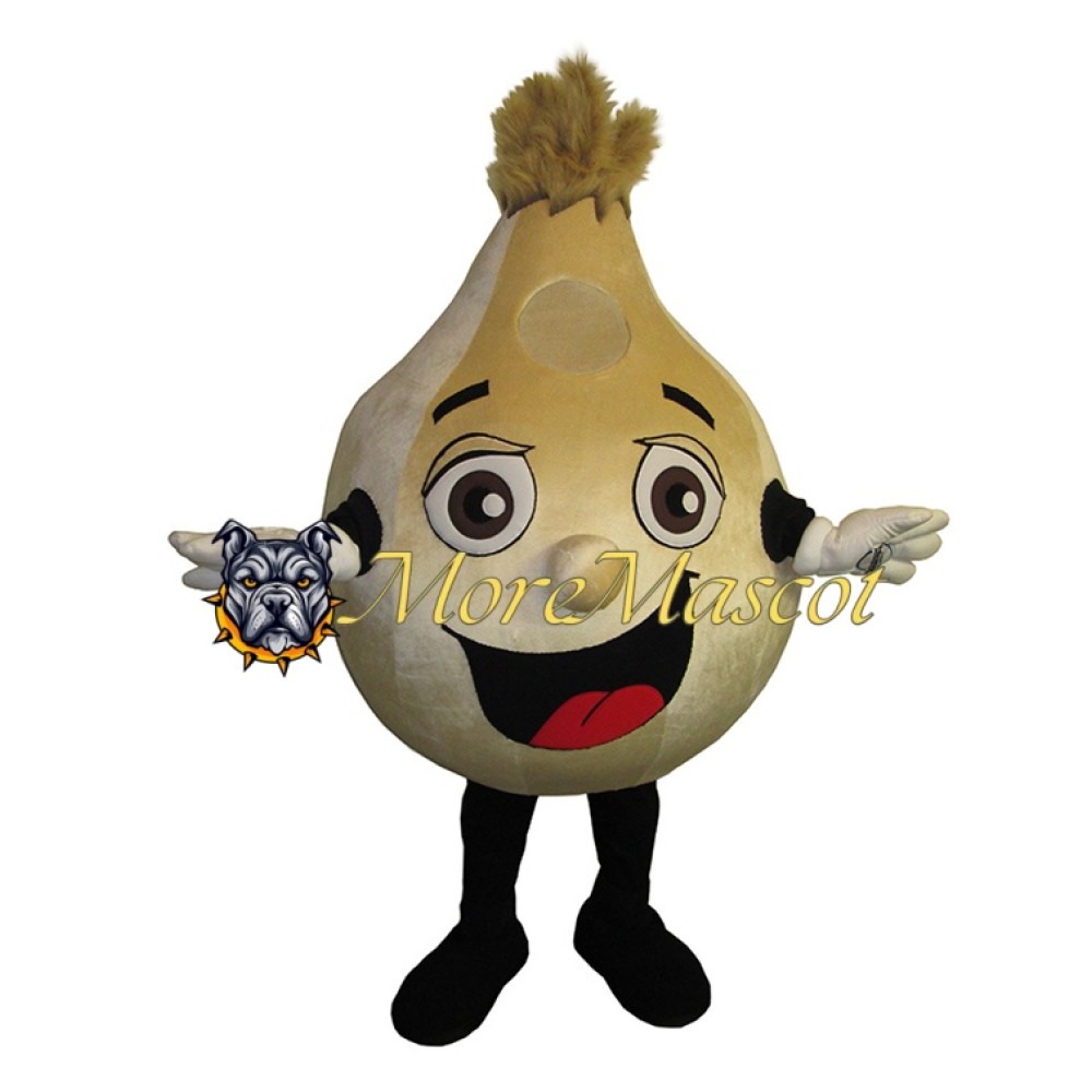 Happy Onion Mascot Costume