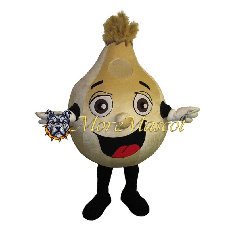 Happy Onion Mascot Costume