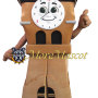 Ornament Clock Mascot Costume