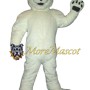 Power Polar Bear Mascot Costume