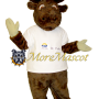 Soft Friendly Moose Mascot Costume