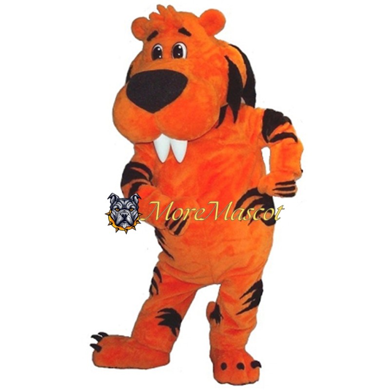Sharp Toothed Tiger Mascot Costume
