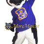 Excited Skunk Mascot Costume