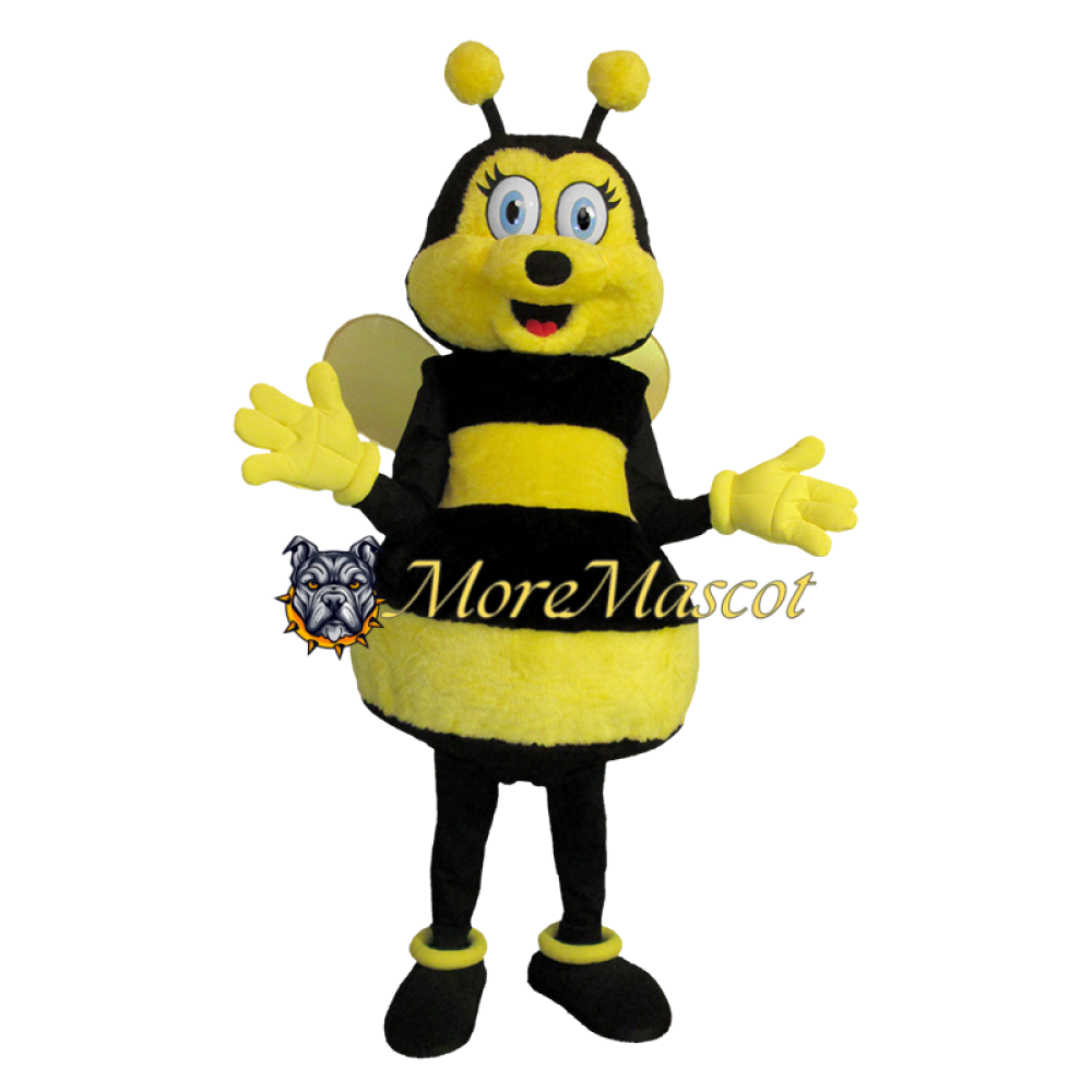 Cute Soft Bee Mascot Costume