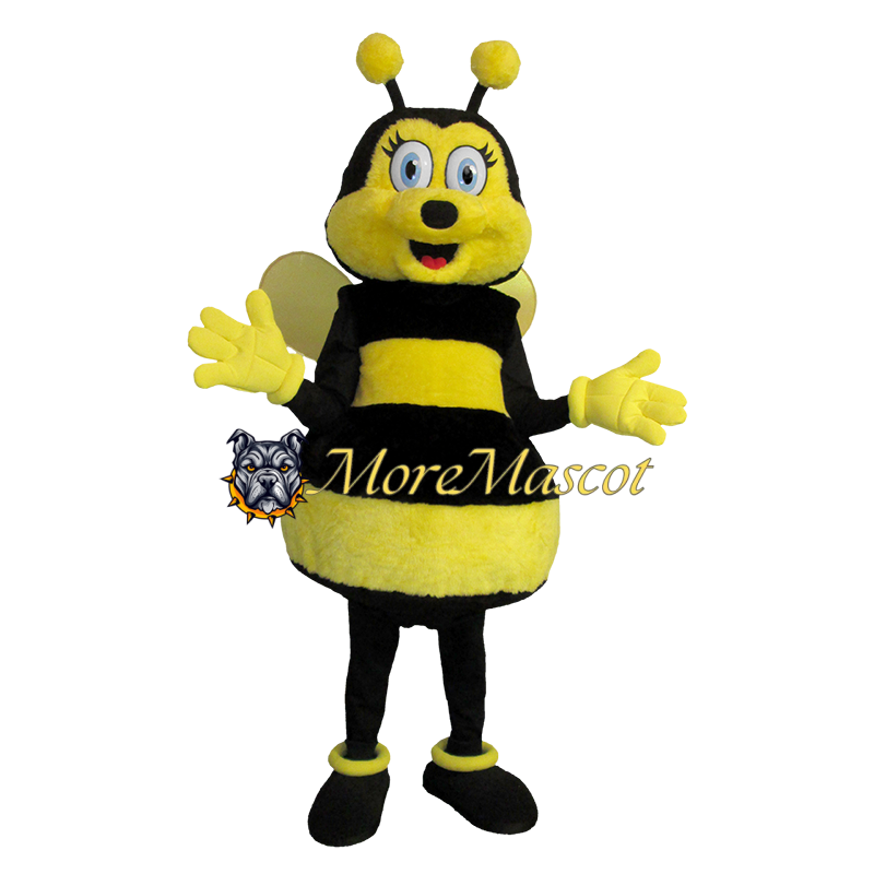 Cute Soft Bee Mascot Costume