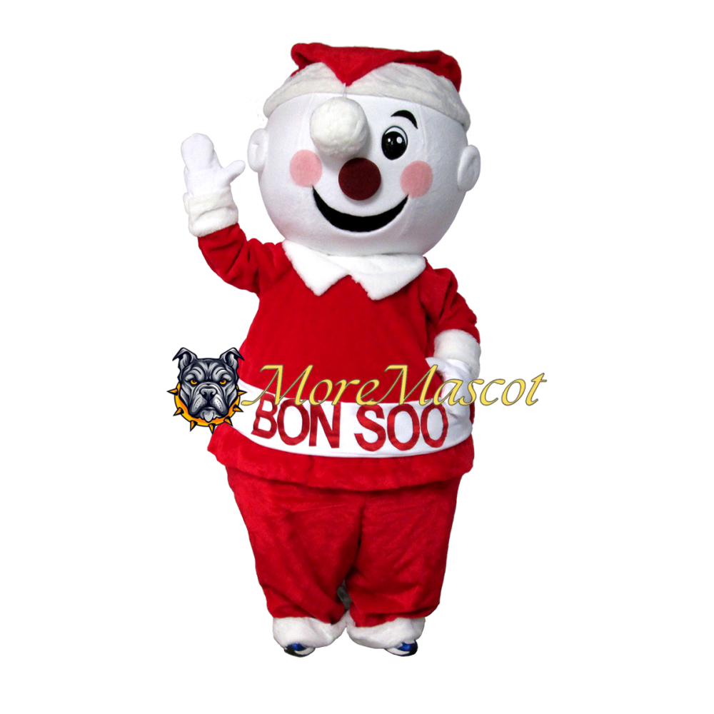 Carnival Christmas Snowman Mascot Costume