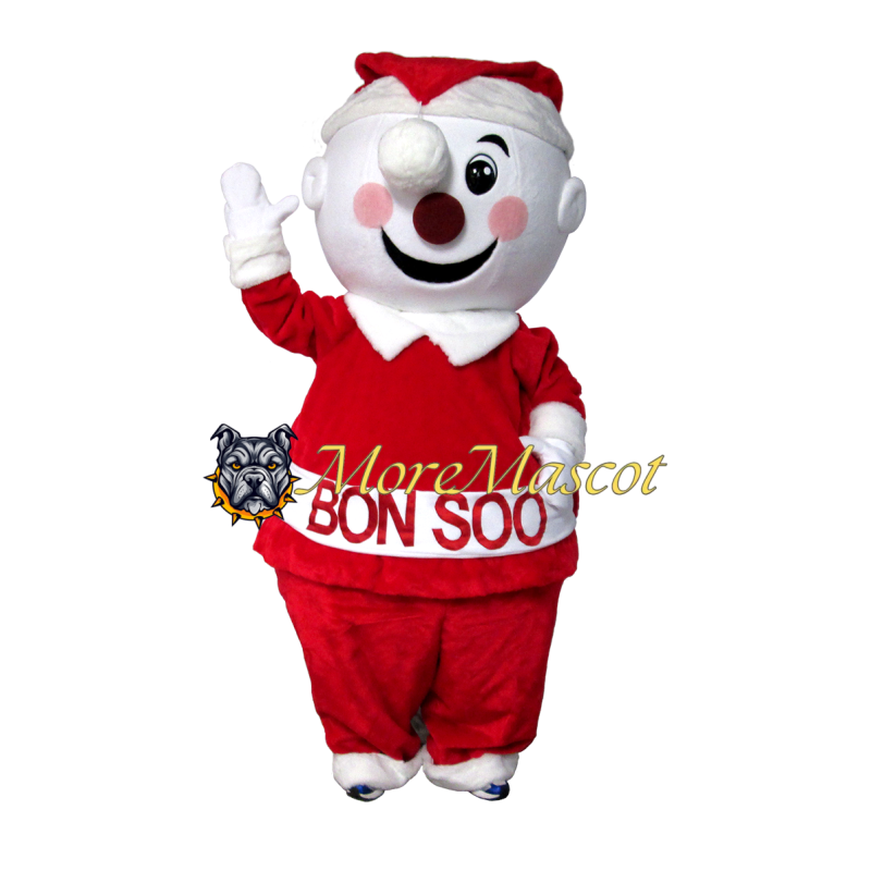 Carnival Christmas Snowman Mascot Costume