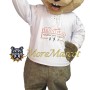 Harmonious Brown Bear Mascot Costume