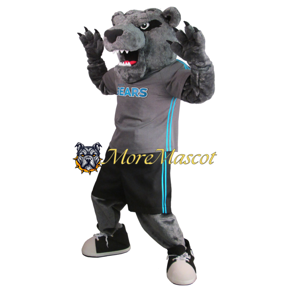 Fierce Sport Bear Mascot Costume