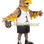 Sport Brown Hawk Mascot Costume
