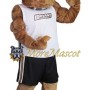 Muscle Sport Bulldog Mascot Costume
