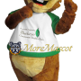 Happy Adult Squirrel Mascot Costume