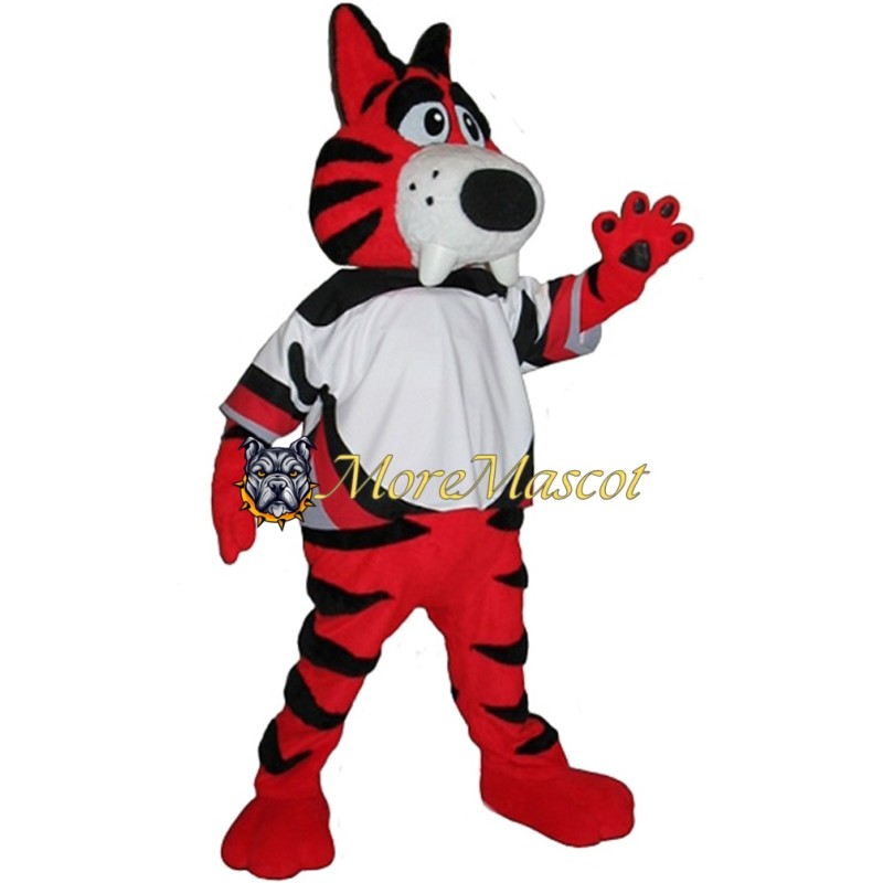 College Tiger Mascot Costume