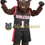 Muscle Sport Reindeer Mascot Costume