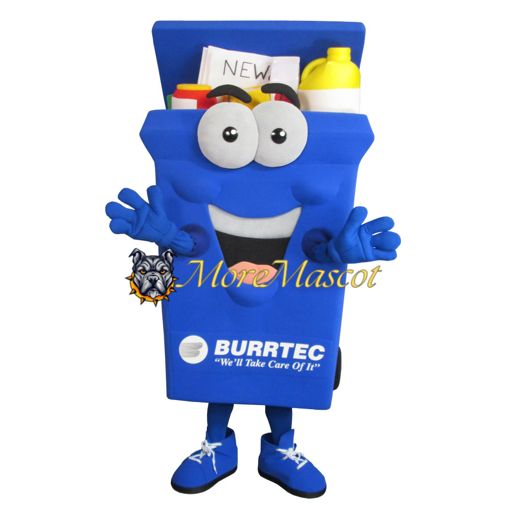 Cleaning Tool Bucket Mascot Costume