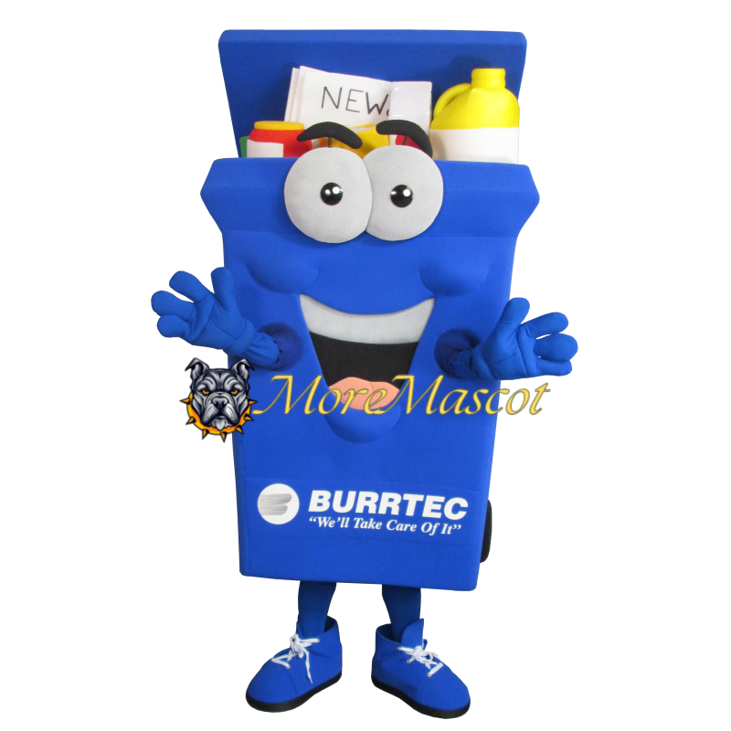Cleaning Tool Bucket Mascot Costume