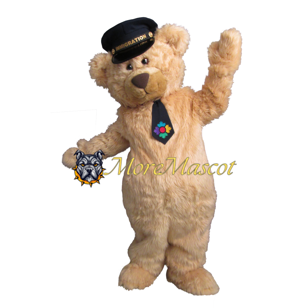 Prosecutor Brown Bear Mascot Costume