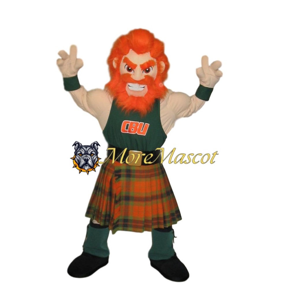 University Muscle Man Mascot Costume