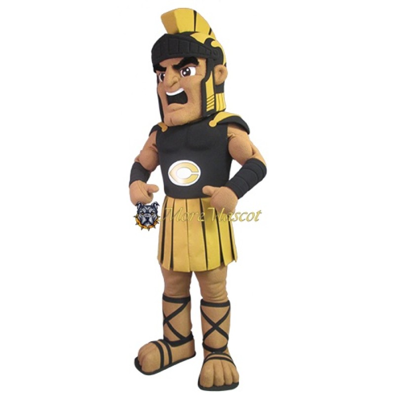 Muscle Warrior Mascot Costume