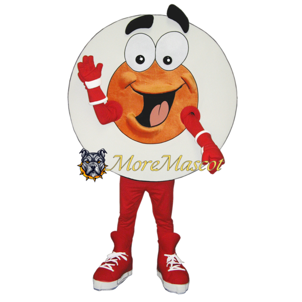 Soft Boiled Egg Mascot Costume