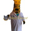 Expert Giraffe Mascot Costume