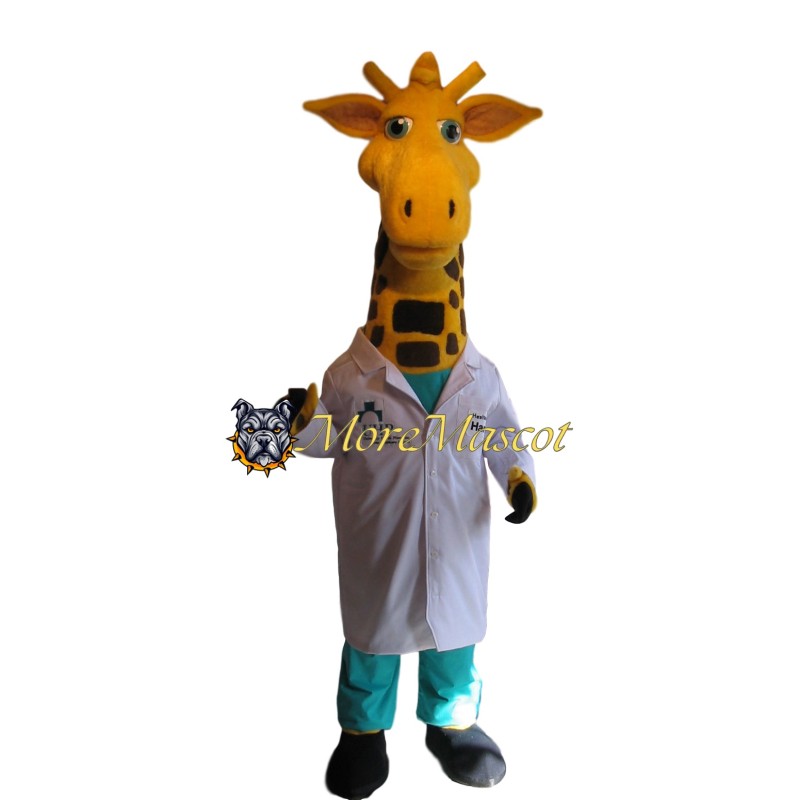 Expert Giraffe Mascot Costume