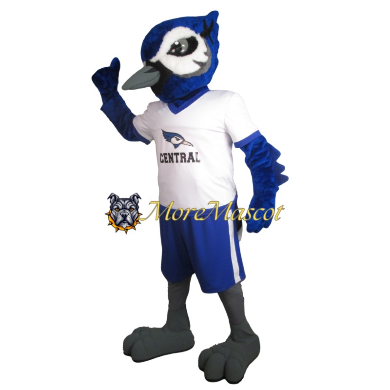 Sport Blue Bird Mascot Costume