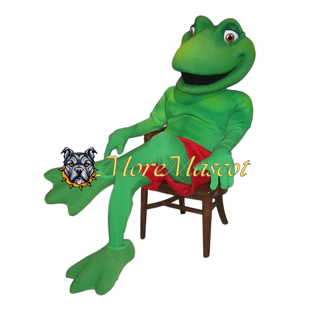 Comfortable Frog Mascot Costume