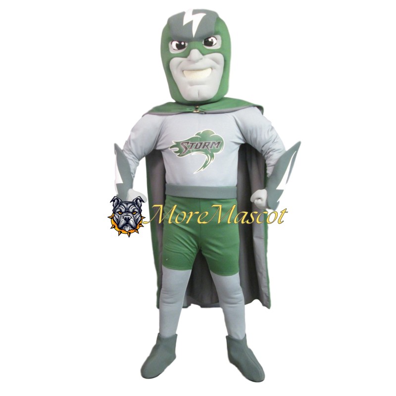 Storm Superman Mascot Costume