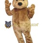 Friendly Soft Bear Mascot Costume