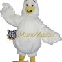 Farm White Chicken Mascot Costume