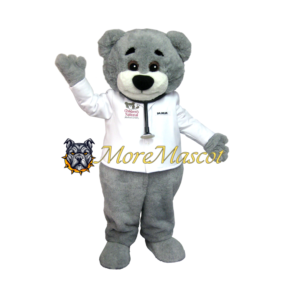 Doctor Grizzly Mascot Costume