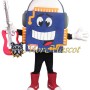 Rock Record Player Mascot Costume