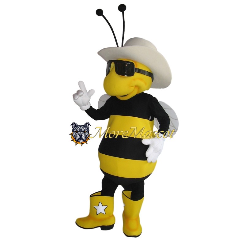 Superb Cool Bee Mascot Costume