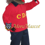 Professional Brown Dog Mascot Costume