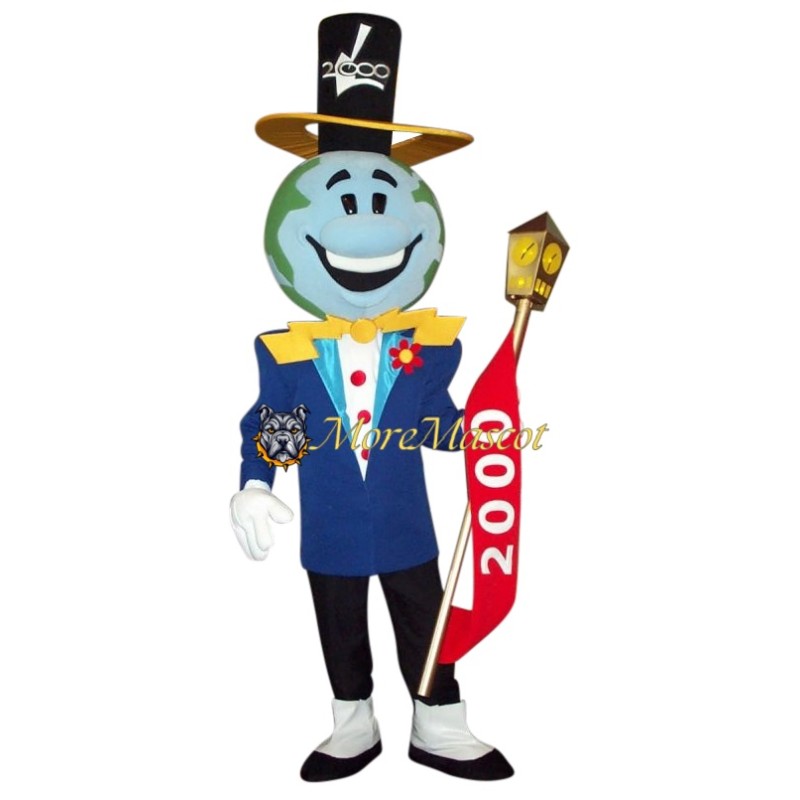 Earth Man Mascot Costume