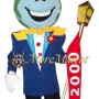 Earth Man Mascot Costume