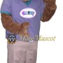Superb Friendly Beaver Mascot Costume